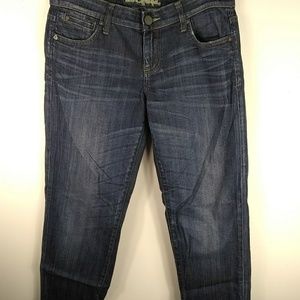 Kut from the Kloth Catherine Boyfriend Dark Wash 6